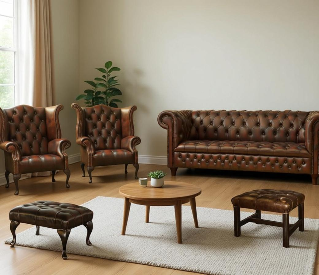 Handcrafted Leather Furniture